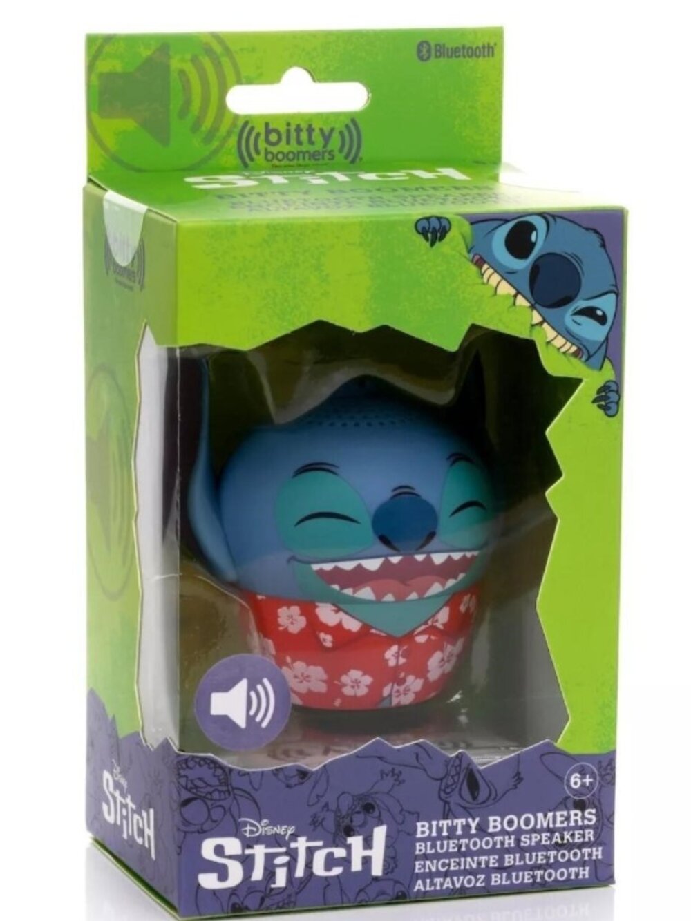 Stitch Bitty Boomers Collectible Bluetooth Speaker Wireless Portable